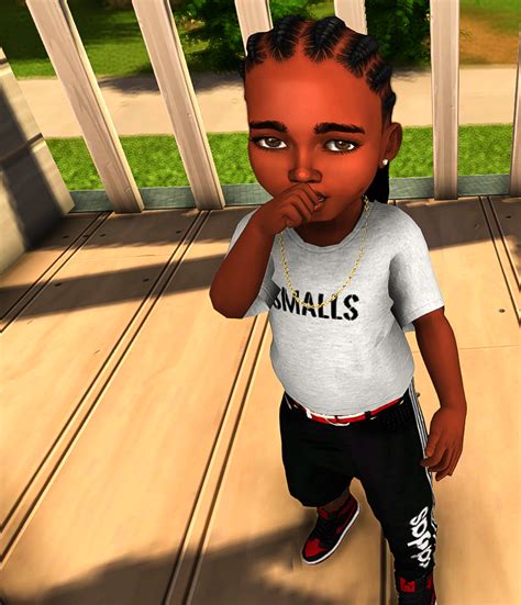 Ebonixsims Sims 4 Black Hair Sims 4 Toddler Sims 4