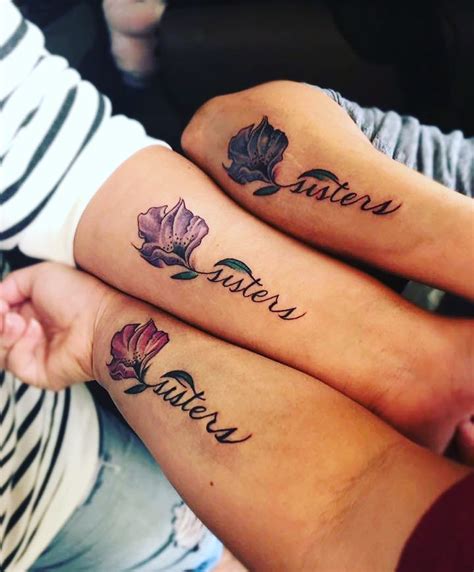 28 Matching Tattoos To Send To Your Sister Immediately In 2020