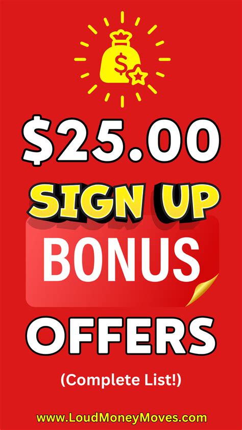 Get Paid A 25 Sign Up Bonus In Cash With Very Little Effort Loud