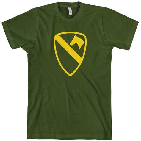 1st Cavalry T Shirt Men And Unisex Army Tee Xs By Smashtransit