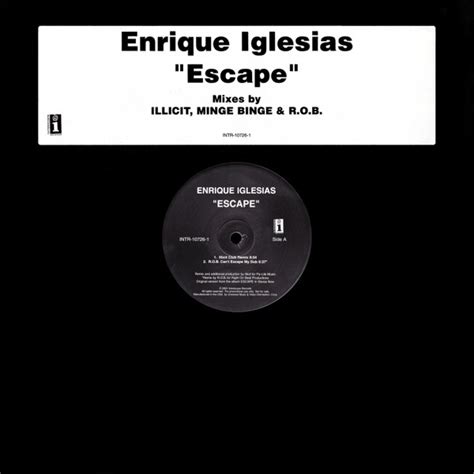 Enrique Iglesias Escape Vinyl Discogs