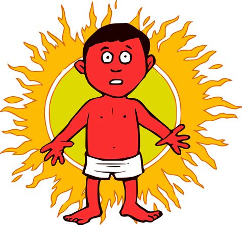Sweating Sun Clipart Free Download On Clipartmag