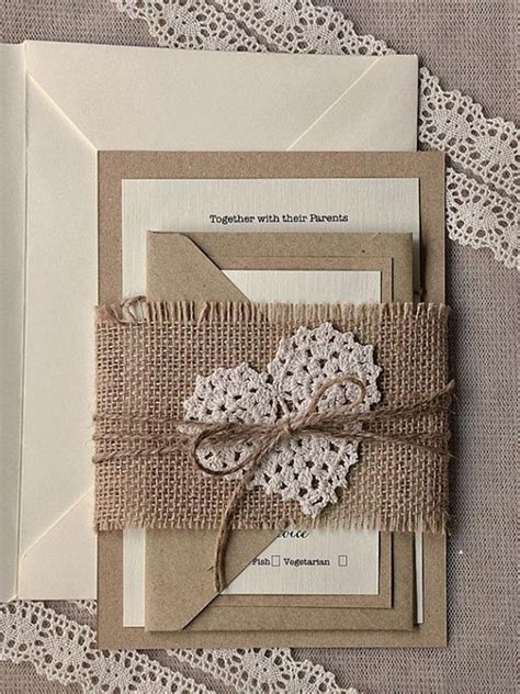 But country western weddings ideas don't stop there. Top 15 popular rustic wedding invitaitons idea samples on ...