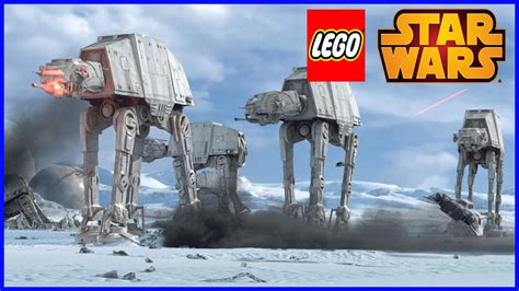 Lego Star Wars The Empire Strikes Back The Battle Of Hoth Youtube