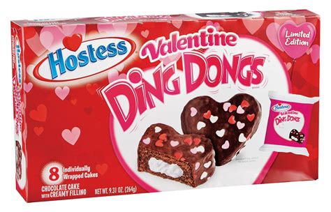 Hostess Ding Dongs Valentine Hearts Shop Snack Cakes At H E B