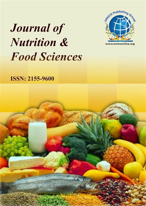 Free Journal Site Journal Of Nutrition And Food Sciences Free Journal