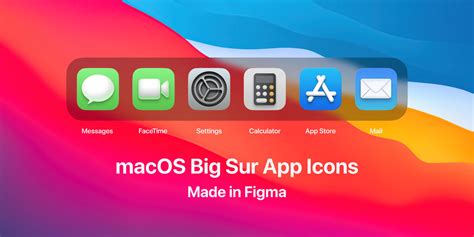 Macos Big Sur App Icons Figma