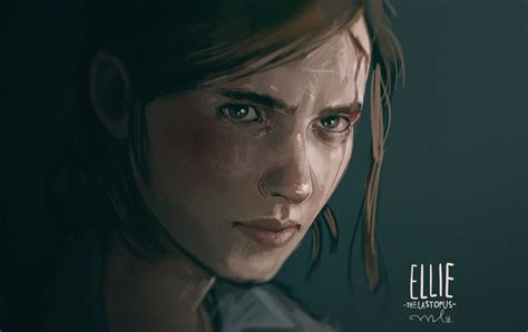 🔥 Download Ellie The Last Of Us Minimalistic Poster Print Metal Posters The Last Of Us Part Ii