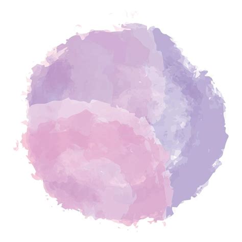 Pink Purple Watercolor Circle 2221801 Vector Art At Vecteezy