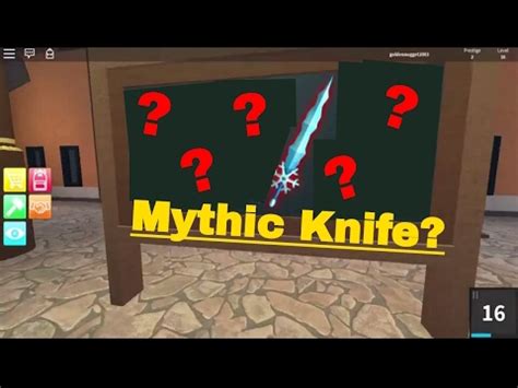 Roblox Assassin Exotic And Mythic Knife Giveaway Get A FREE Exotic
