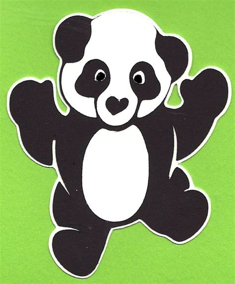 Cheryl Ann First Expressions Playful Panda Free Svg