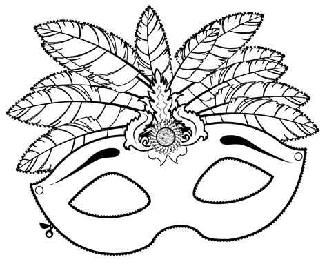 100 Moldes De Máscaras De Carnaval Para Imprimir Como Fazer Em Casa Antifaces Carnaval