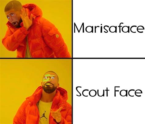 You Used To Call Me On My Scoutphone Scout Face Know Your Meme
