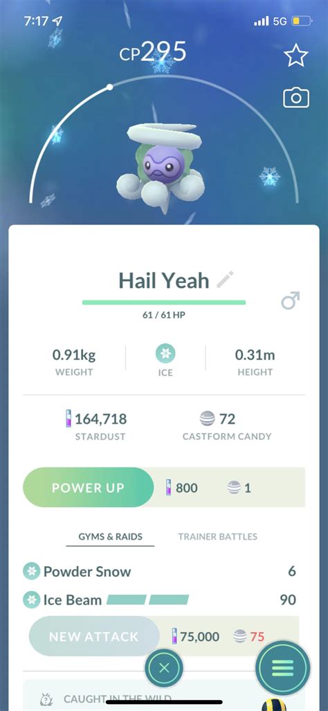 After A While If Looking I Was Finally Able To Get Castform In Its