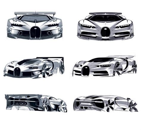 Bugatti Chiron Design Gallery Bugatti Chiron Bugatti Car Design Sketch