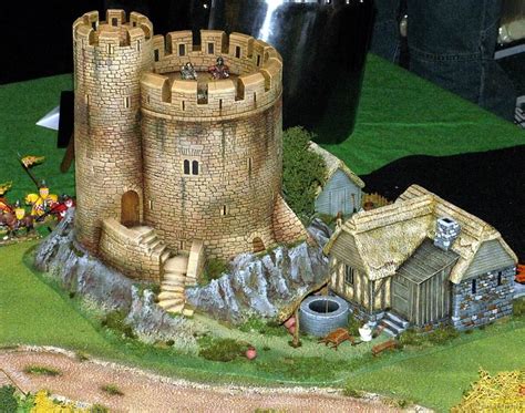 Castle Layout Medieval Games Model Castle