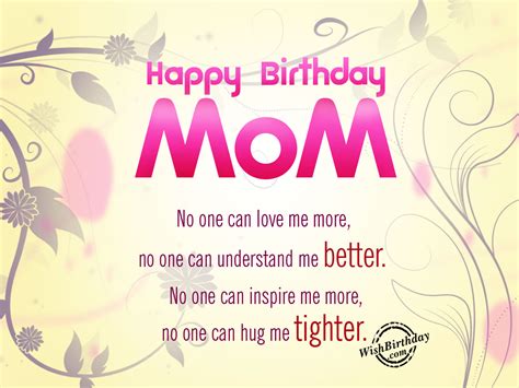 A kind and loving son like you makes me send your son one of our assortment of happy birthday wishes for son from dad and make his day. Birthday Wishes For Mother - Birthday Images, Pictures