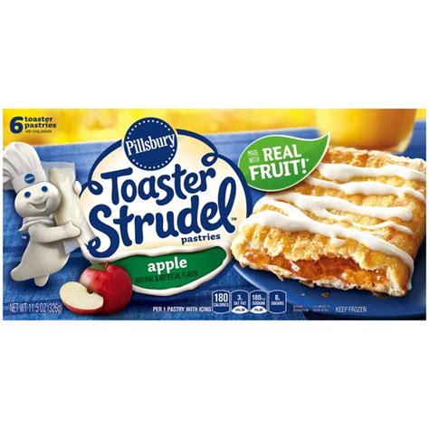 Pillsbury Toaster Strudel Apple Toaster Pastries 115 Oz Instacart