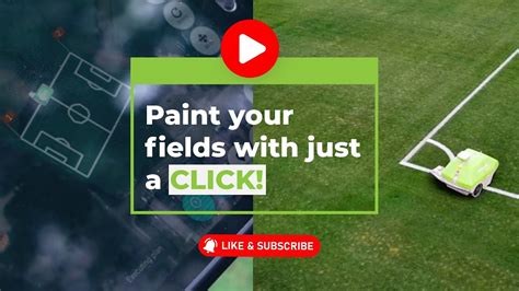 Painting Soccer Fields Has Never Been Easier Youtube