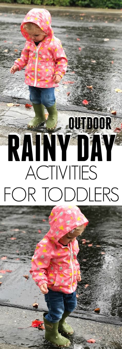 30 Fun And Easy Rainy Day Activities For Kids Happy Toddler Playtime