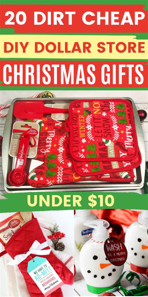 Christmas gifts homemade novelty christmas christmas homemade christmas diy gifts christmas ornaments christmas 10 handmade gifts under $10 + a giveaway. 20 DIY Cheap Christmas Gift Ideas From the Dollar Store ...