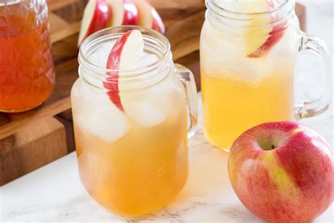 Homemade Apple Soda Recipe With Fresh Apple Juice