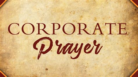 Corporate Prayer New Jerusalem Missionary Baptist Church Greenville