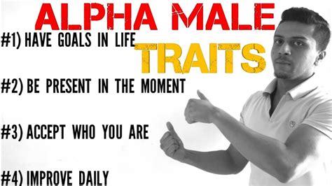 4 Alpha Male Traits How To Become An Alpha Male Youtube