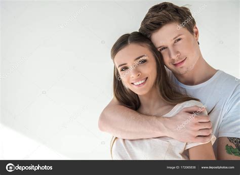 Happy Young Couple — Stock Photo © Allaserebrina 172065838