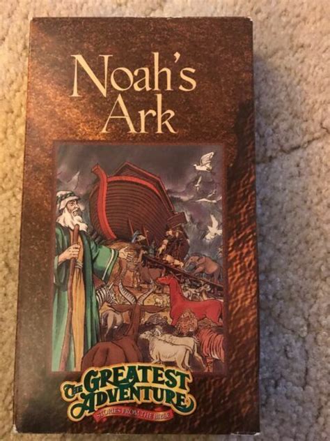 Greatest Adventure Stories From The Bible Noahs Ark Vhs For Sale
