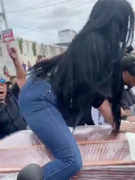 [watch] woman twerking on man s coffin goes viral and leaves people confused