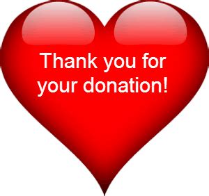 You want the donor to feel appreciated and continue with your strong personal relationship. Thank you for your "Peace & Love" Donation! | Peninsula ...