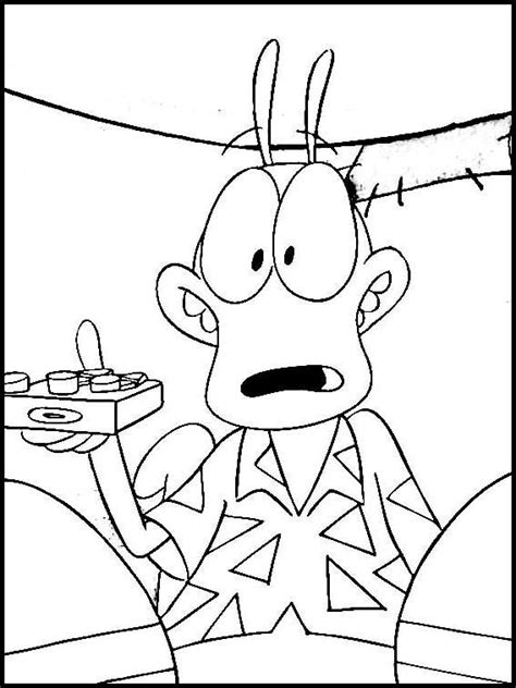 Coloring Pages Rockos Modern Life 1 Coloring Home