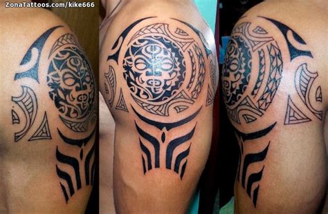 Tatuarse un tatuaje de estilo maorí en el hombro suele ser un inicio para terminar tatuándose el resto de pectoral. Tatuaje de Maoríes, Hombro