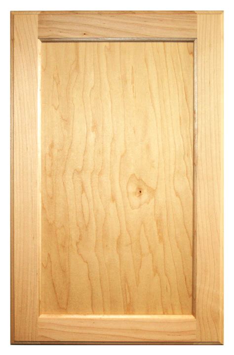 Paint grade cabinet doors are made from poplar wood. Flat Panel Door - Paint Grade Maple | Panel doors, Painted ...