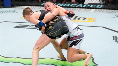 Ufc Results Highlights Carla Esparza Earns Strawweight Title With