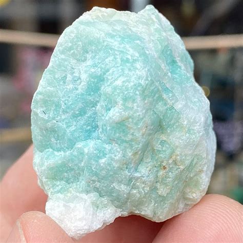 Amazonite Raw Natural Light Blue Power Crystals Etsy