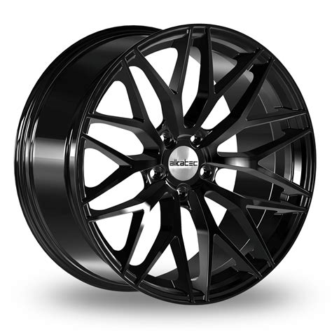Alkatec Evo 1 Gloss Black 19 Wider Rear Alloy Wheels Wheelbase