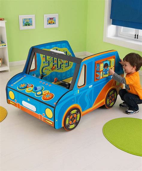 Look At This Blue Activity Car On Zulily Today Toy Trucks Kidkraft