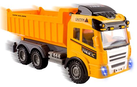 Vokodo Rc Dump Truck Toy Construction Truck Remote Control Truck 4ch
