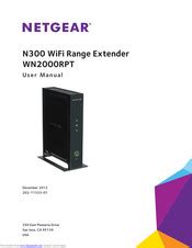 Netgear WN RPT Universal WiFi Range Extender Manuals ManualsLib