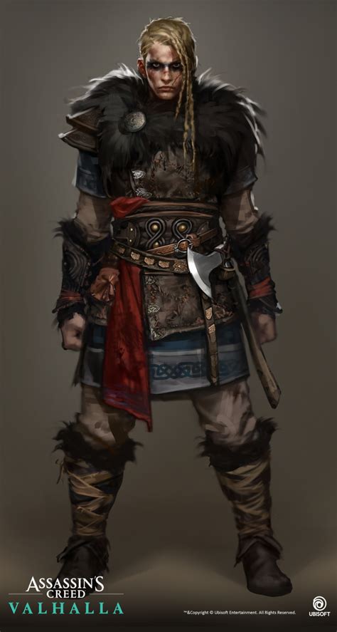 Assassins Creed Valhalla Eivor Main Outfit Yelim Kim Assassins Creed Art Assassins Creed