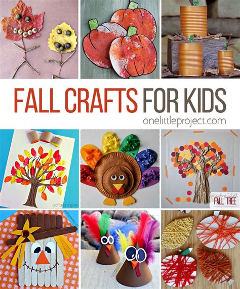 48 Awesome Fall Crafts For Kids