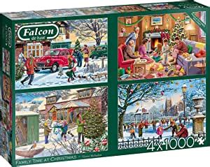 Jumbo Falcon De Luxe Family Time At Christmas Jigsaw Puzzles For Adults X Piece