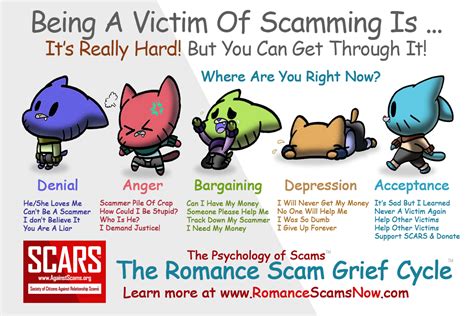 Although commonly referenced in popular culture. 5-stages-of-scammer-grief-2019 - Scams Online - Stolen ...