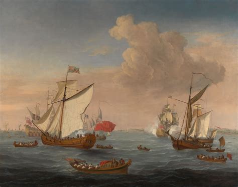Ships In The Thames Estuary Near Sheerness Sailmaker