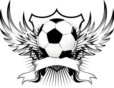 Diseño Del Logotipo Del Club Del Fútboldel Fútbol Ilustración Del