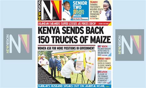 🎥 A sneak peek at today's New Vision - Uganda News in Luganda