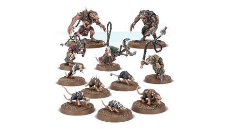 Warhammer Aos Skaven Rat Ogors Giant Rats Et Packmasters Dans