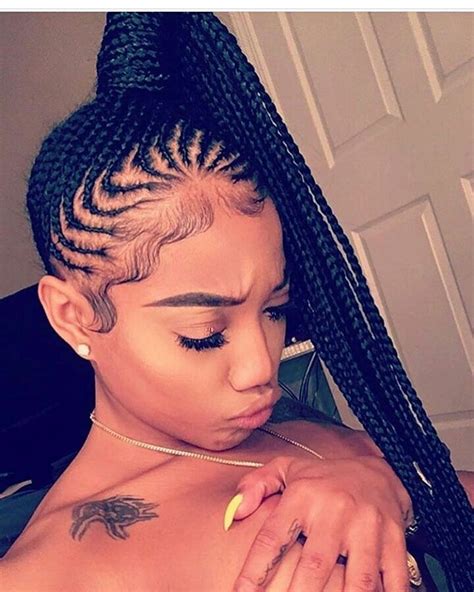 ⚠pinterest darkskyn follow for more dope content⚠ cool braid hairstyles african braids